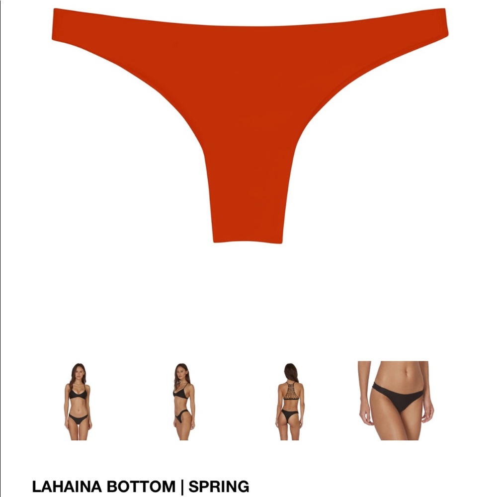 Mikoh Swim - Lahaina bottom BNWT - paprika
